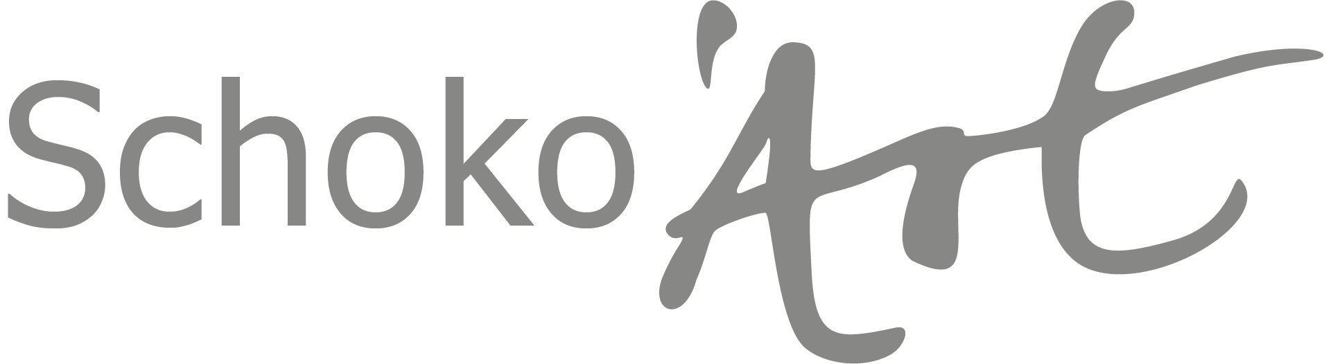 Logo Schoko'ART grau